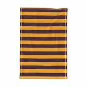 maroon & gold stripe