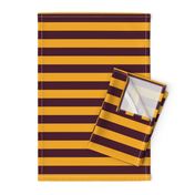 maroon & gold stripe