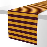 maroon & gold stripe