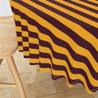 maroon & gold stripe