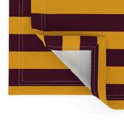 maroon & gold stripe