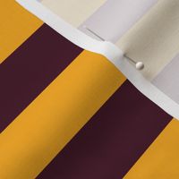 maroon & gold stripe