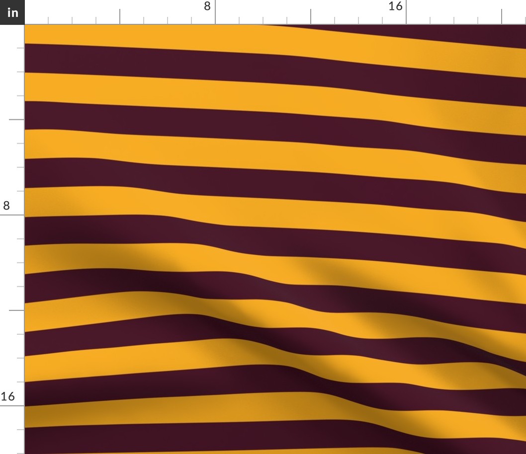 maroon & gold stripe