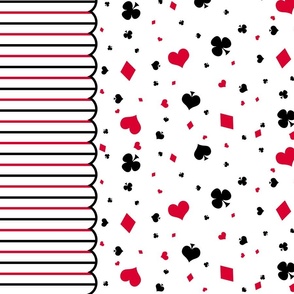 Queen of Hearts Border