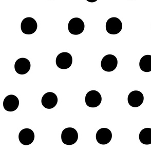 dots black white :: fruity fun huge