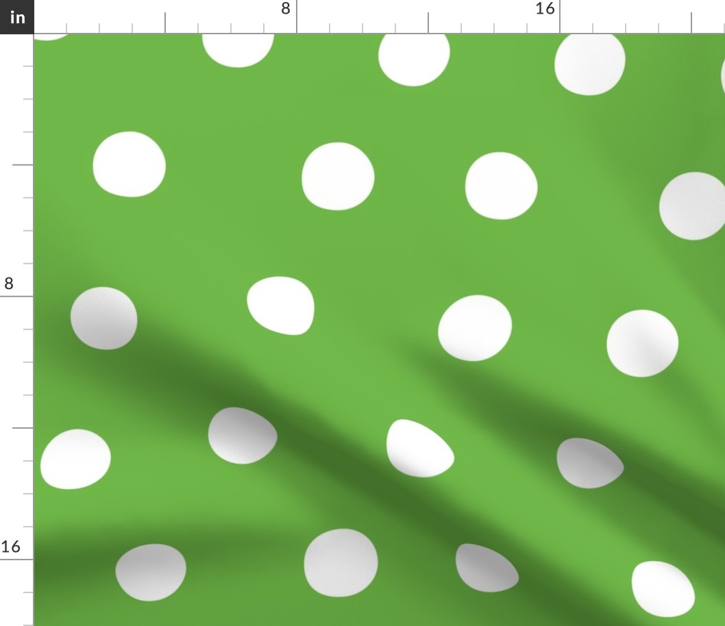 dots green :: fruity fun huge