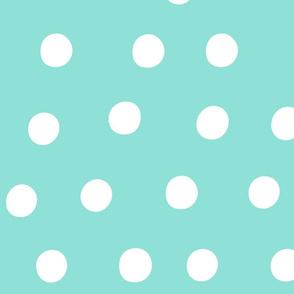 dots sky blue :: fruity fun huge