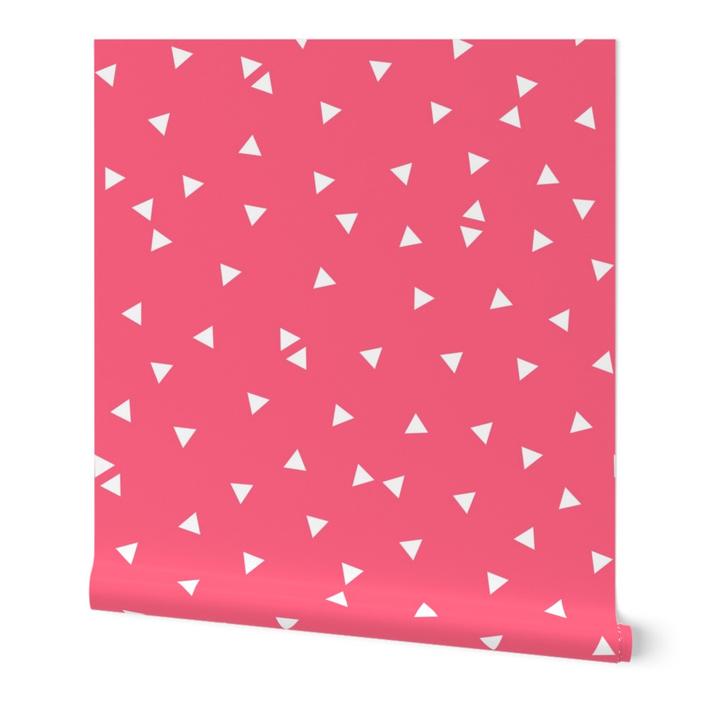 triangle confetti pink :: fruity fun huge