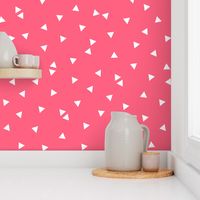 triangle confetti pink :: fruity fun huge