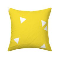 triangle confetti yellow :: fruity fun huge