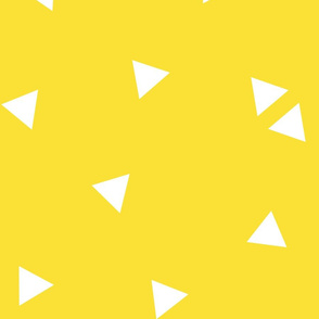 triangle confetti yellow :: fruity fun huge