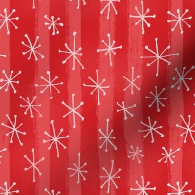 Vintage Holiday Sparkles - Cinnamon Red