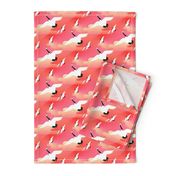 japanese crane 1 - fabric