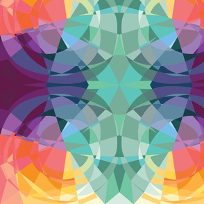 Kaleidoscope Art Colour Wheel