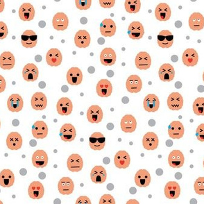 Emoji Brains | Dark Salmon