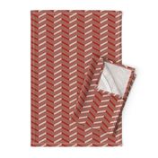 pink and red chevron | pencilmeinstationery.com