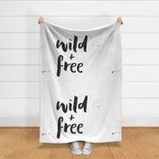 Wild & Free - 1 yard panel