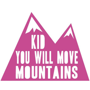Kid you will mountains - orchid