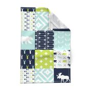 Bear creek patchwork || buck print