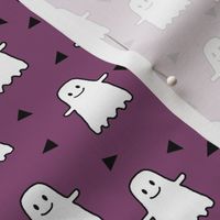 halloween ghost ghosties kids girls sweet halloween emoji cute halloween purple
