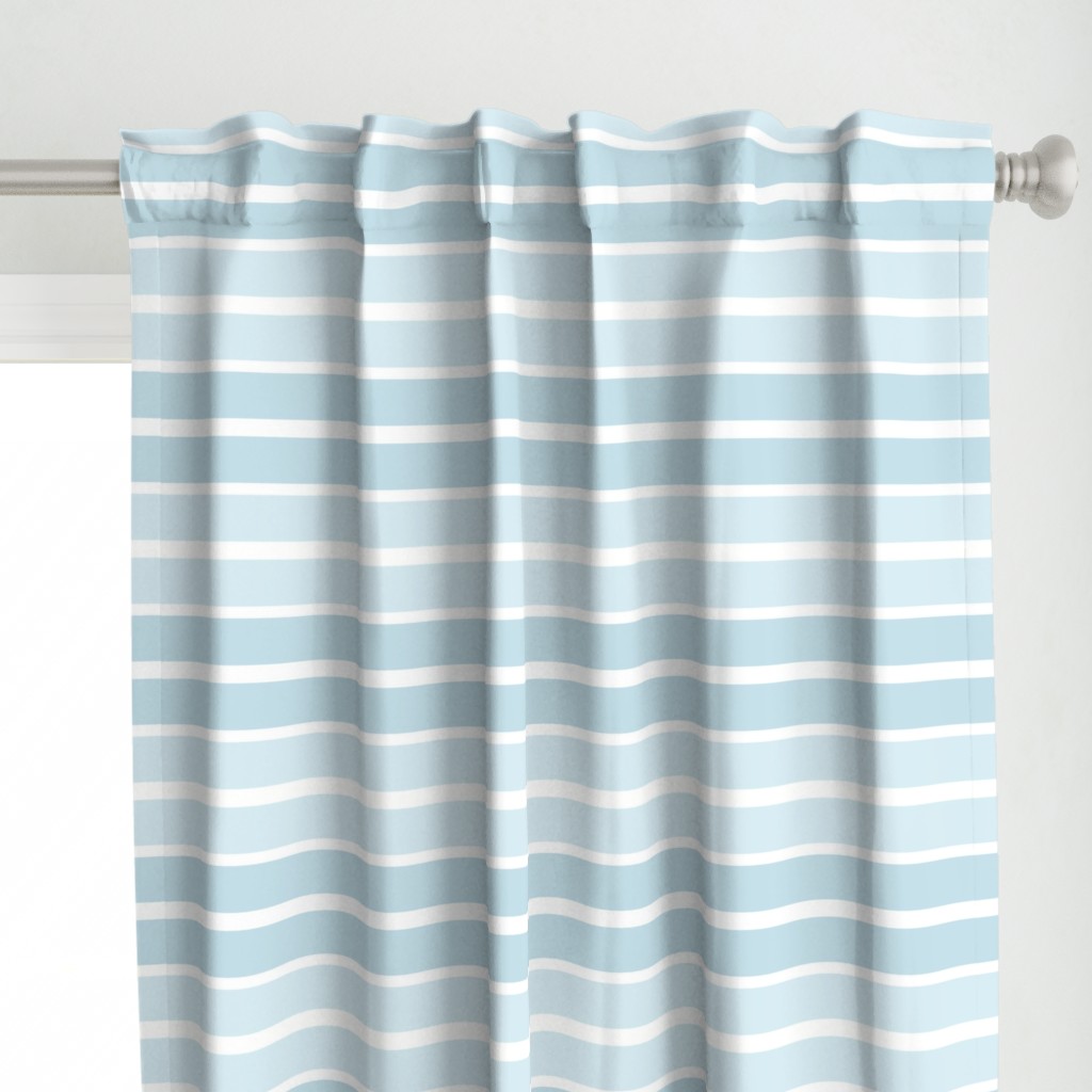 Pastel Blue Stripes