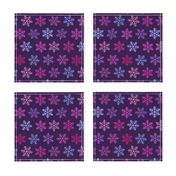  purple snowflake winter , ultraviolet, lilac, 