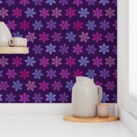  purple snowflake winter , ultraviolet, lilac, 