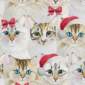 Cats_Vintage_Christmas