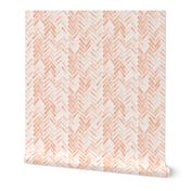 pale blush watercolor herringbone