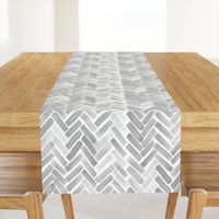 gray watercolor herringbone