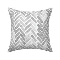 gray watercolor herringbone