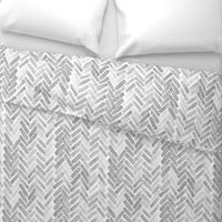 gray watercolor herringbone