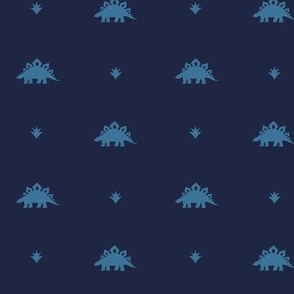 Stegosaurus Coordinate - Navy