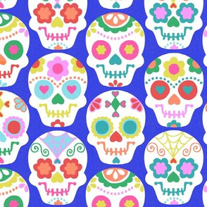 Sweet Calaveras - blue