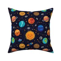 Cute planets big scale