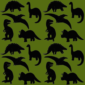 Dinosaurs on Olive
