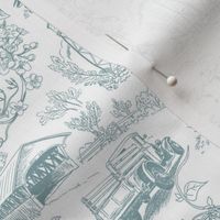 Country Living Toile Jamestown Blue