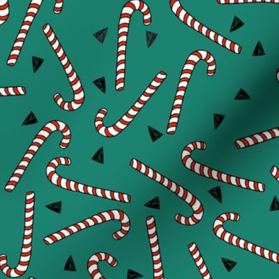 candy cane // candy canes christmas red and green christmas 