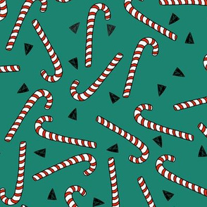 candy cane // candy canes christmas red and green christmas 