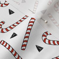 candy canes // christmas xmas holiday red and white christmas fabric holiday xmas