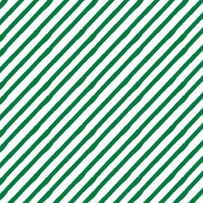kelly green || candy stripe