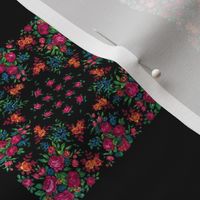 black russian floral shawls mini