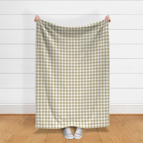 Gingham Khaki