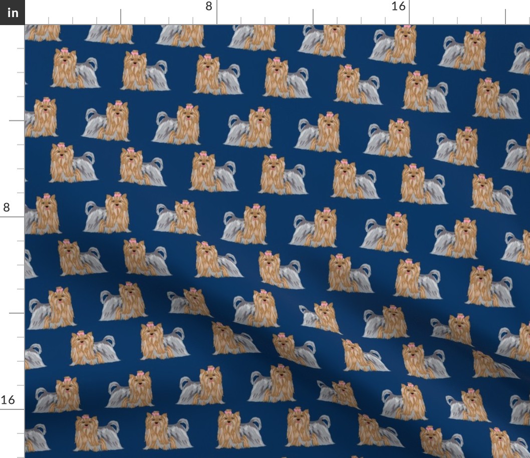 yorkie yorkshire terrier cute dog fabric pet dogs sweet dog design pet 