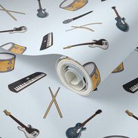 Rock band instruments