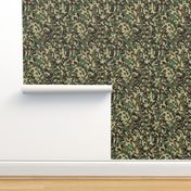  Large Woodland Outdoor Camouflage (12 inch repeat)