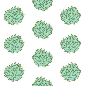 succulents simple cacti cactus cactuses fabric succulents fabric