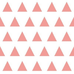 blush triangles girls sweet fabric for girls room girls quilt triangles best coral triangle fabric