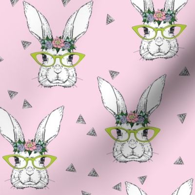 Hipster Bunny