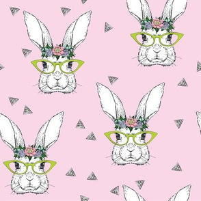 Hipster Bunny